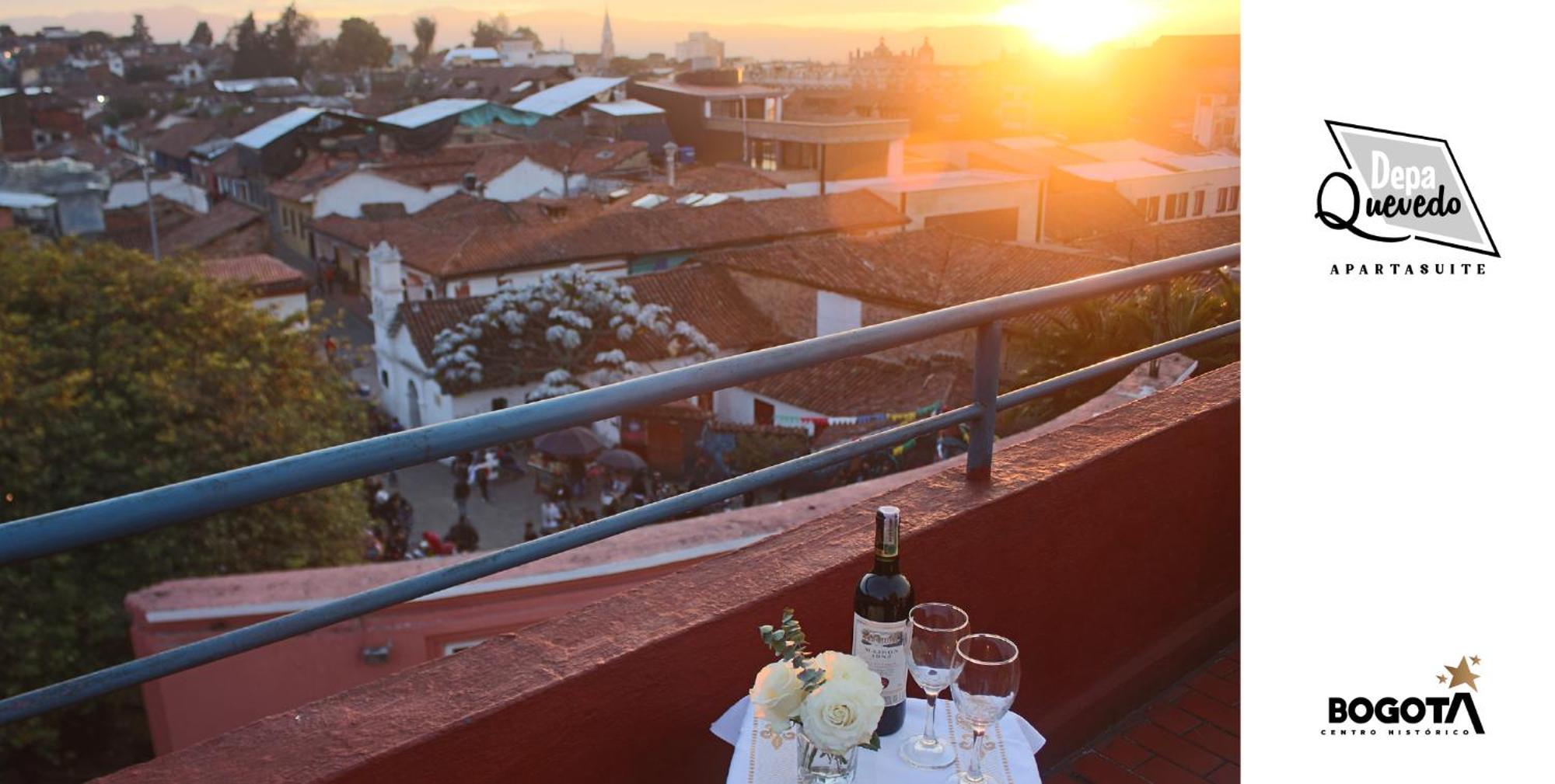 Depa Quevedo - Trendy Revamped Flat - Exceptional Spot In Bogota'S Historic Colonial Square - Candelaria Eksteriør billede