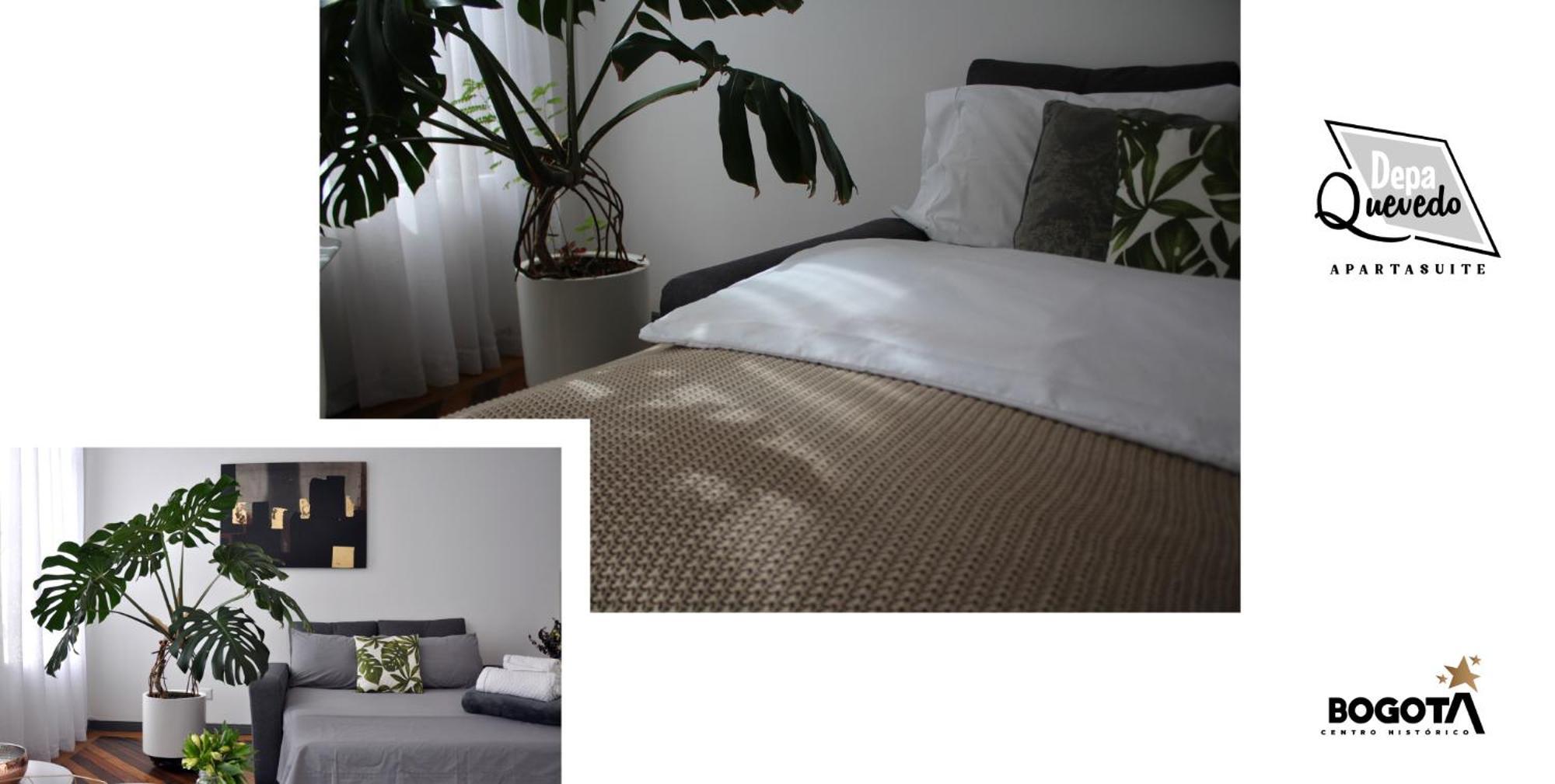 Depa Quevedo - Trendy Revamped Flat - Exceptional Spot In Bogota'S Historic Colonial Square - Candelaria Eksteriør billede