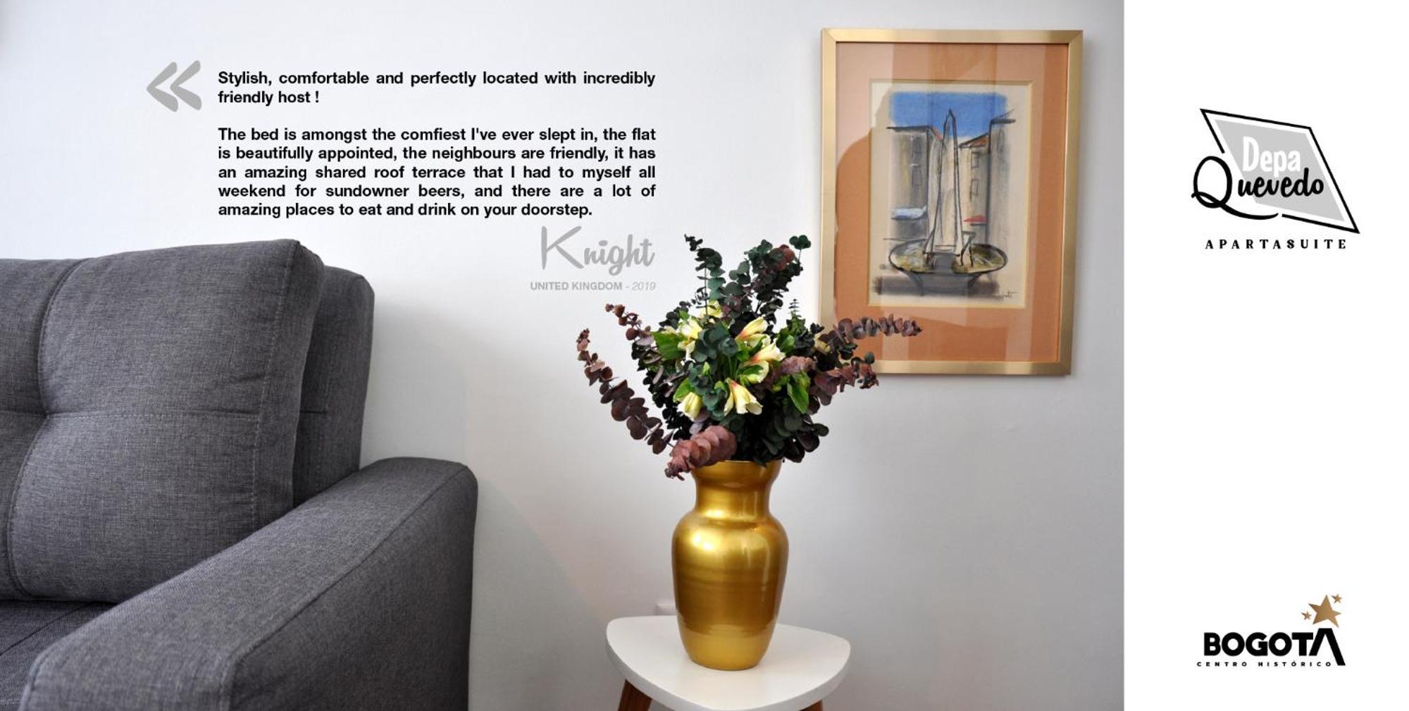 Depa Quevedo - Trendy Revamped Flat - Exceptional Spot In Bogota'S Historic Colonial Square - Candelaria Eksteriør billede