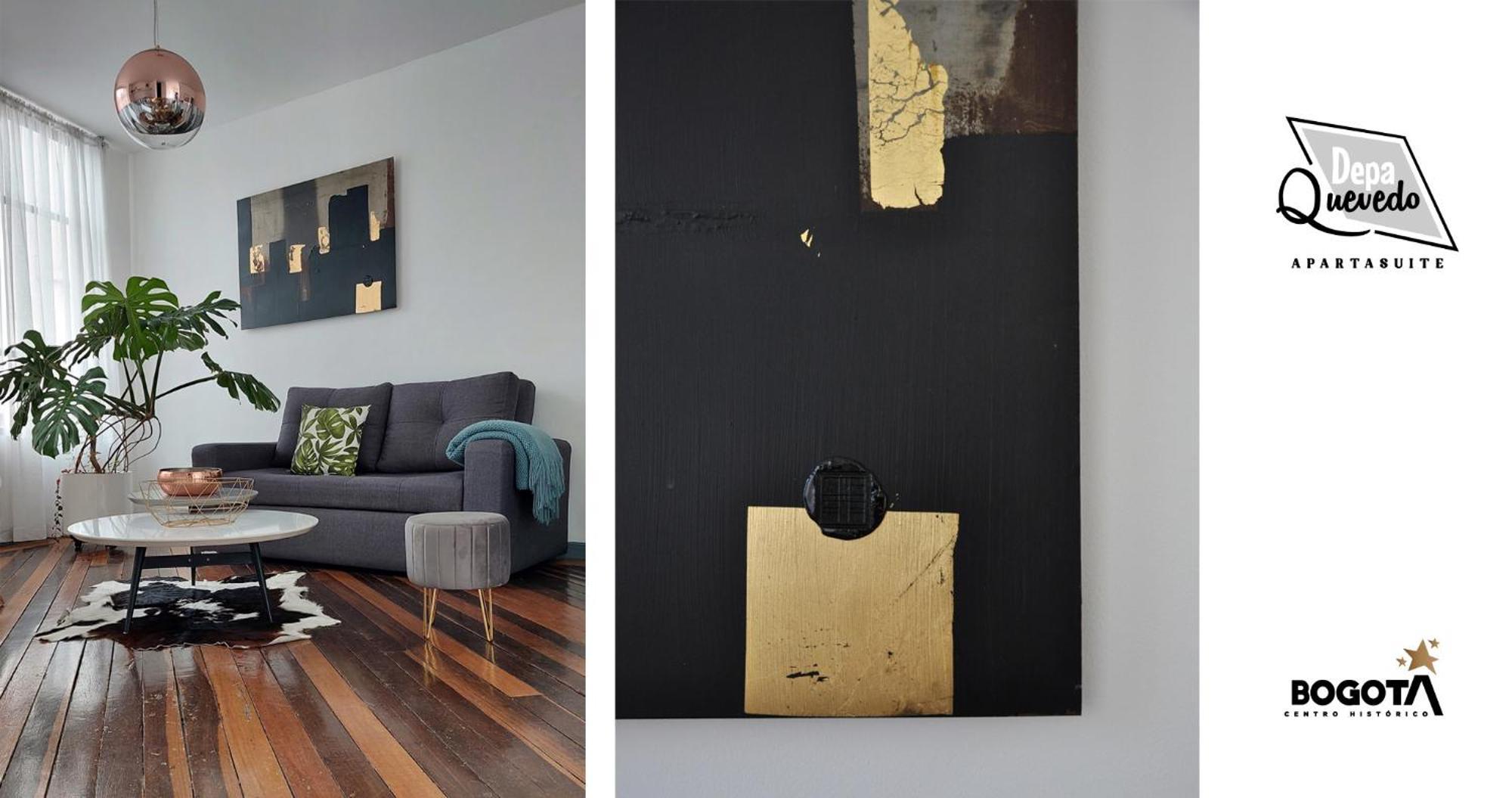 Depa Quevedo - Trendy Revamped Flat - Exceptional Spot In Bogota'S Historic Colonial Square - Candelaria Eksteriør billede