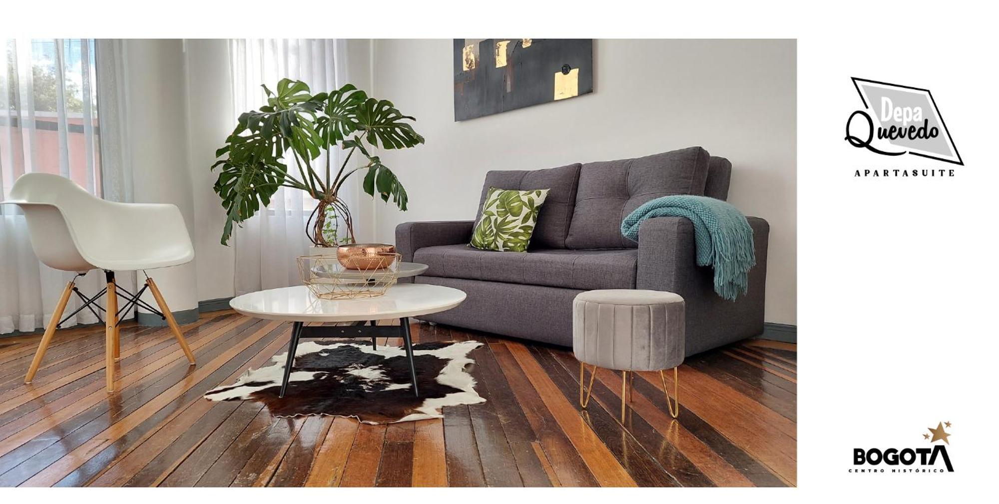 Depa Quevedo - Trendy Revamped Flat - Exceptional Spot In Bogota'S Historic Colonial Square - Candelaria Eksteriør billede