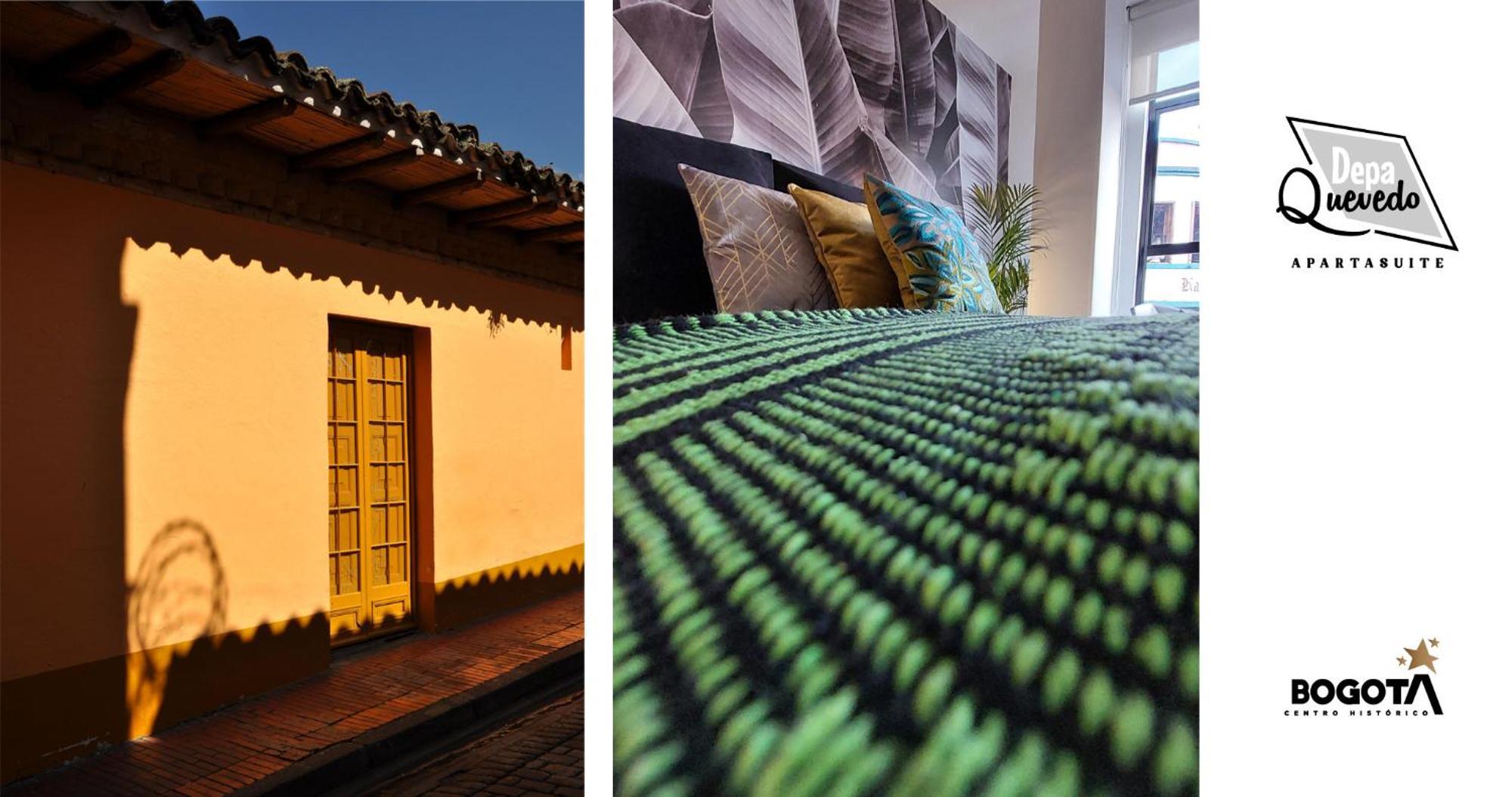 Depa Quevedo - Trendy Revamped Flat - Exceptional Spot In Bogota'S Historic Colonial Square - Candelaria Eksteriør billede