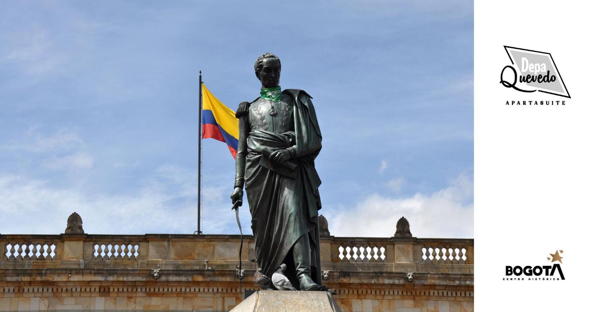 Depa Quevedo - Trendy Revamped Flat - Exceptional Spot In Bogota'S Historic Colonial Square - Candelaria Eksteriør billede