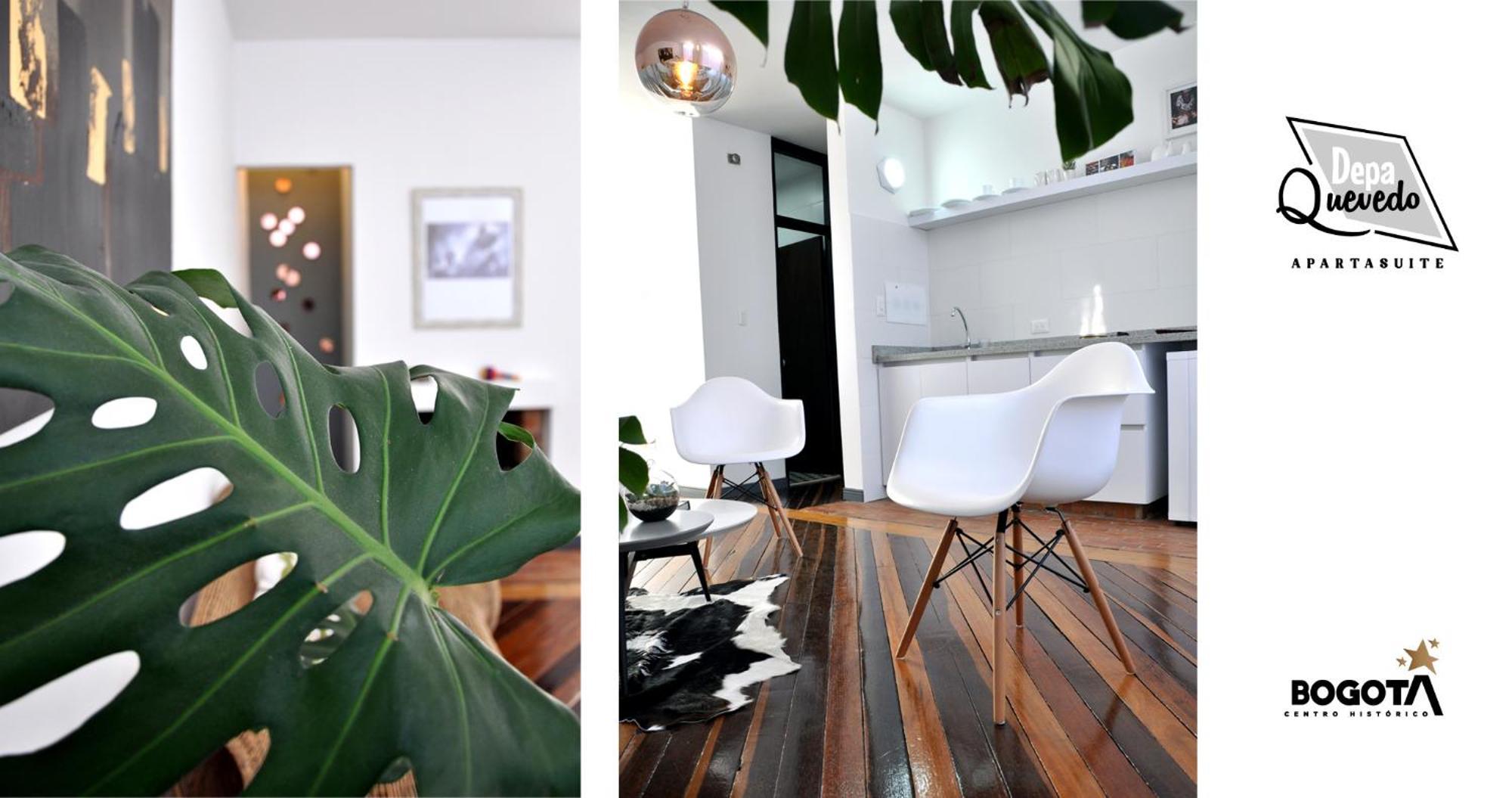 Depa Quevedo - Trendy Revamped Flat - Exceptional Spot In Bogota'S Historic Colonial Square - Candelaria Eksteriør billede