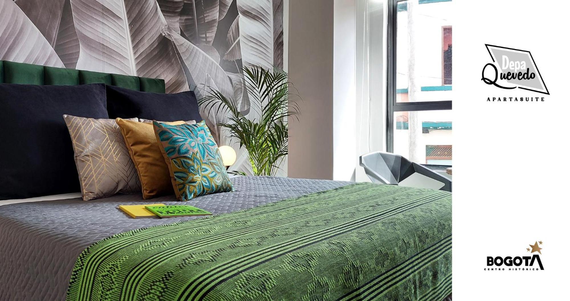 Depa Quevedo - Trendy Revamped Flat - Exceptional Spot In Bogota'S Historic Colonial Square - Candelaria Eksteriør billede